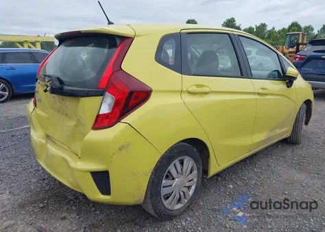 2016 Honda Fit Lx из США, поврежденный, VIN JHMGK5H54GX023173